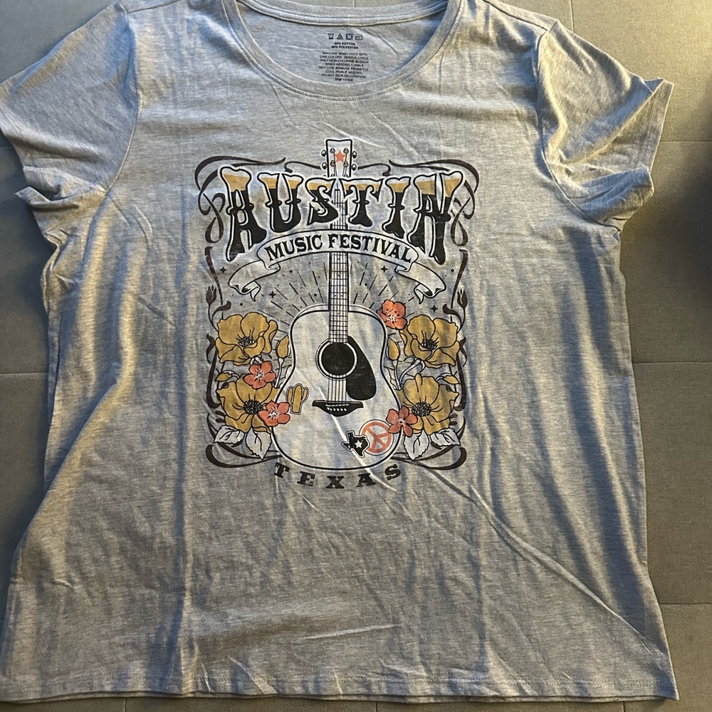 Gray Austin Music Festival T-Shirt
